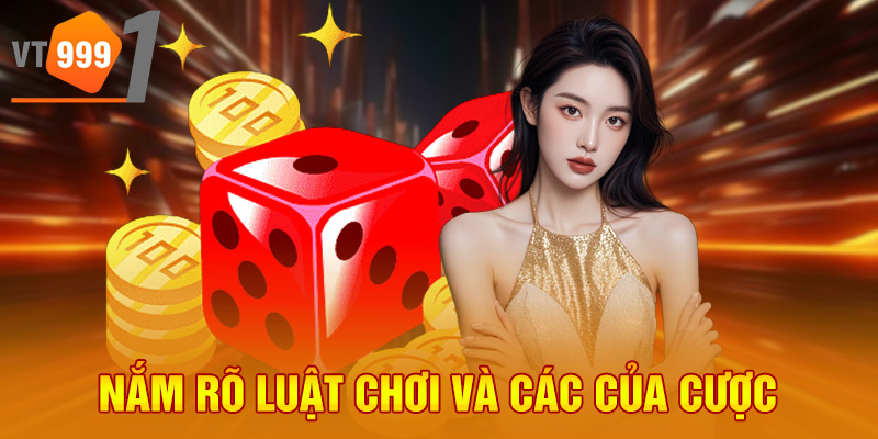 Nắm rõ luật chơi và các của cược