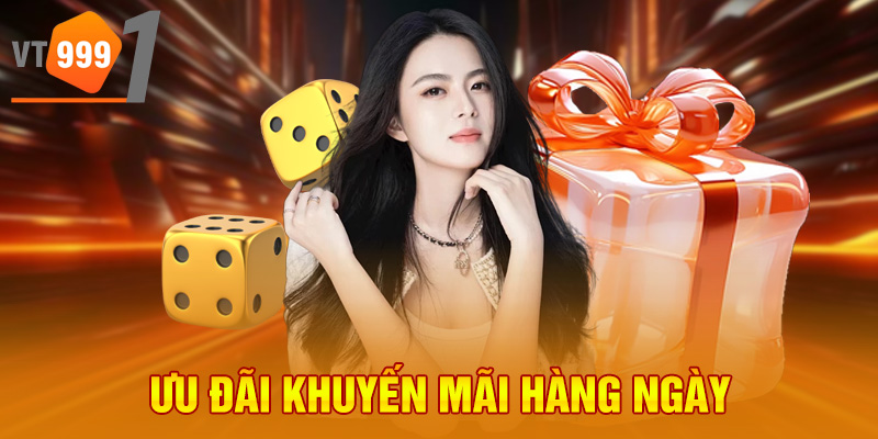 Ưu đãi khuyến mãi hàng ngày