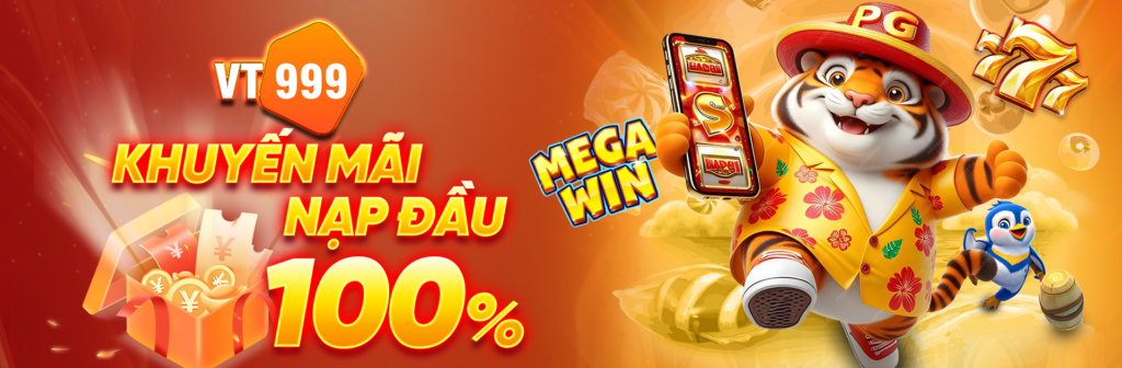 vt999 - khuyến mãi lần đầu nạp 100%